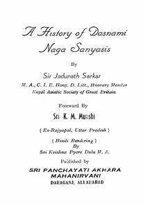 A History of Dasnami Naga Sanyasis