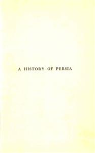 A History Of Persia